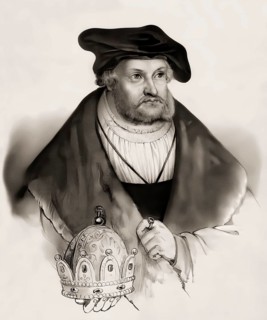Frederick III or Frederick the Wise, 1463 - 1525, Prince-elector of Saxony, digitally edited,