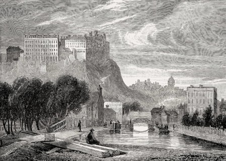 Port Hopetoun, Union Canal Basin, Edinburgh, Scotland, 19th century