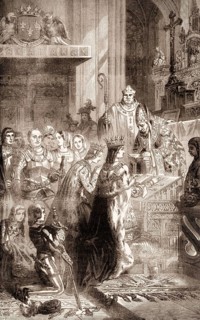 The coronation of Emperor Otto