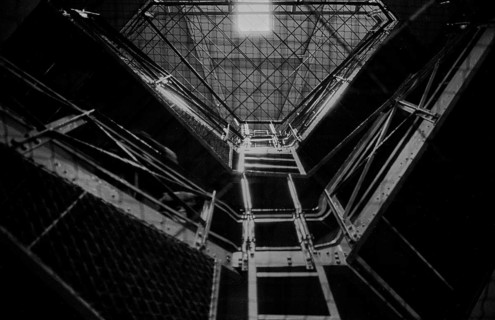 GDR, Potsdam, 13.05.1990, Linden Hotel, House for all, Visiting site, former Stasi prison Potsdam,