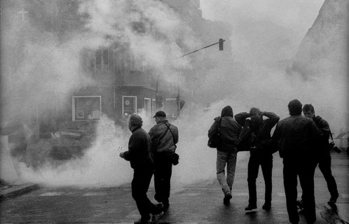 Germany, Berlin, 01.05.1991, 1st May 1991, Autonomous demonstration, Revolutionary First May
