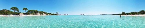 Crystal-clear water at Palombaggia, Tamaricciu, Corsica