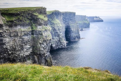An image of the Cliffs of Moher in Ireland