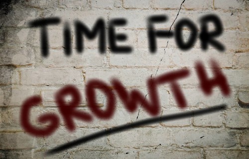 Time For Growth Concept