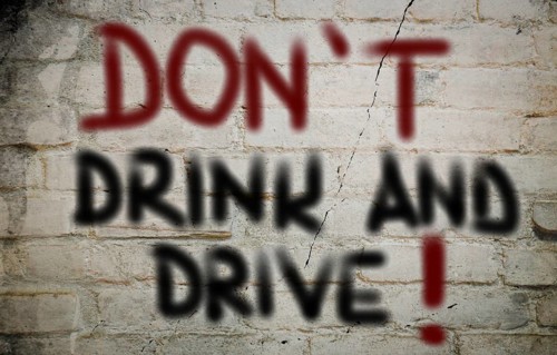 Don't Drink And Drive Concept