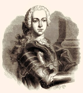 Charles Edward Stuart, Bonnie Prince Charlie, 1720-1788, From British Battles on Land and Sea, by