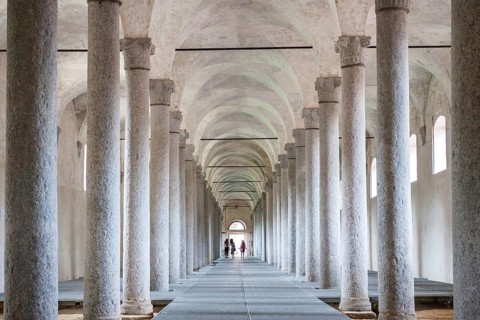 Renovation of ducal stables. Vigevano, Lombardia. Italy