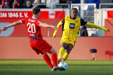 Germany: Soccer 1st Bundesliga, Matchday 20 - 1. FC Heidenheim vs. Borussia Dortmund - Voith-Arena