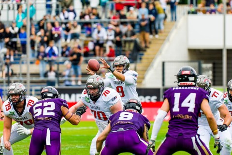European League of Football, ELF/ Game : Cologne Centurions at Frankfurt Galaxy on July. 01. 2023,