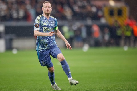 Football, Europa League, Round of 16 second leg, 2024/2025, Eintracht Frankfurt vs. Ajax Amsterdam,