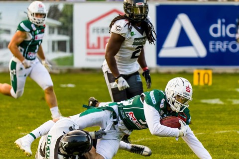 German Football League, Quarterfinal Game: Schwäbisch Hall Unicorns, Berlin Rebels in the Optima
