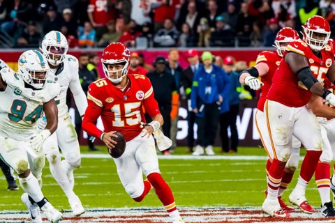 NFL International Series /Game : Miami Dolphins vs. Kansas City Chiefs  on 05. Nov. 2023, in the