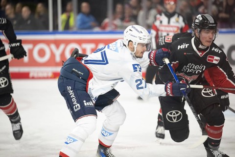 LanxessArena, Cologne, North Rhine-Westphalia, Justin Schütz (Cologne Sharks, #10), Yannik Proske