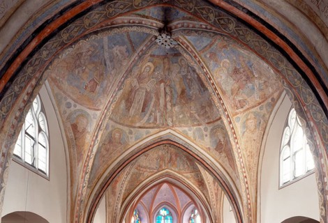 Vault, view to the east, St., Sankt, Saint