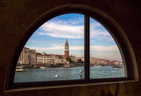 Italy Venice Dogana da Mar -116 View from a northern window of today's art museum (Fondazione