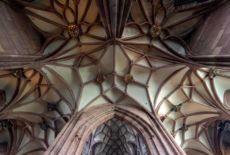 Freiburg im Breisgau, Cathedral of Our Lady, ambulatory, vaults