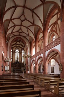 Rheingau Cathedral, view to the east, St., Sankt, Saint