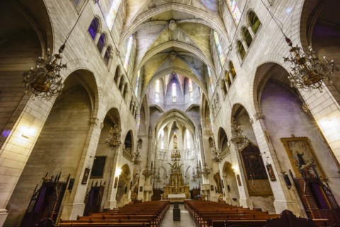 Iglesia de Nostra Senyora dels Dolors, siglo XIX, obra de Josep Barcelo i Runggaldier y Gaspar