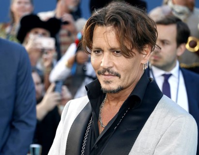 Johnny Depp at the U.S. premiere of 'Pirates Of The Caribbean: Dead Men Tell No Tales' held at the