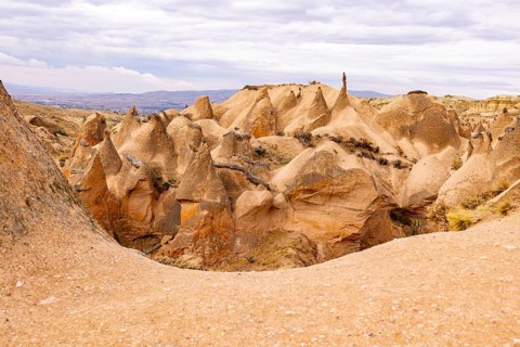 Rock Formation in the Devrent Valley in Cappadocia, Camel Valley, Turkey