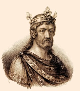 Theuderic IV, Thierry IV. c. 712-737, or Theuderich, Theoderic, Theodoric, Merovingian King of the