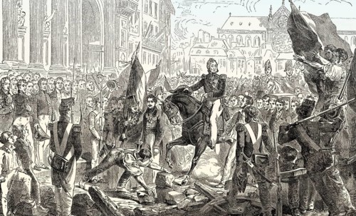 Louis Philippe I, French Revolution of 1830, July Revolution, Paris