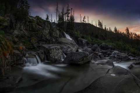 Beautiful Slovak unspoilt nature, a wonderful destination for vacation and relaxation
