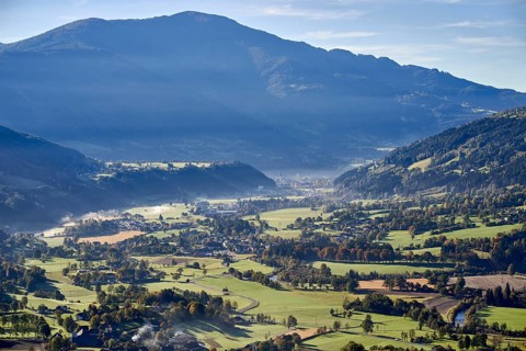 View of the Malta Valley, Carinthia, Austria