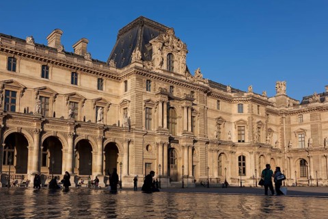 Louvre museum, Paris, Ile-de-france, France