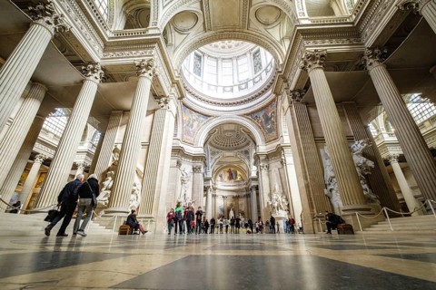 Pantheon, le Panthéon, monument in neoclassical style, 5th district, Paris, France, Western Europe