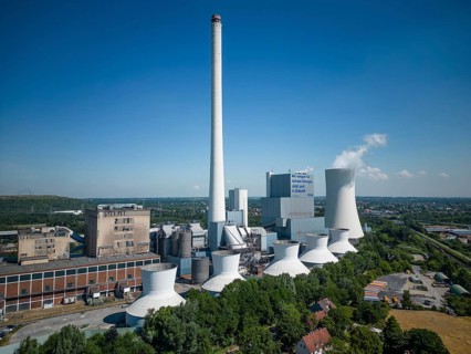 The Herne 4 Combined Heat and Power (CHP) Plant is located in the middle of the Ruhr area and has