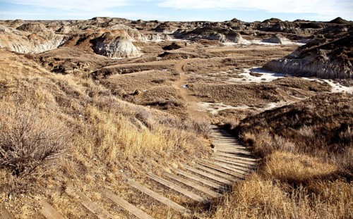 Badlands Alberta Drumheller and Dinasaur Park Canada