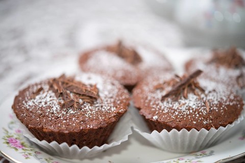 Coffee and muffin