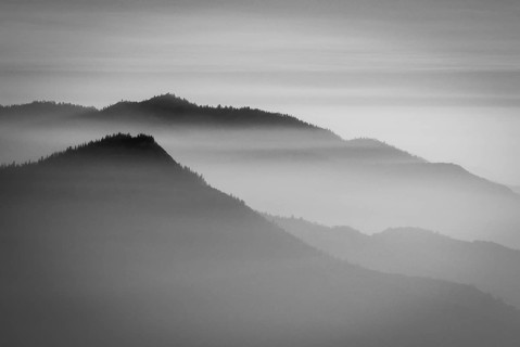 Moro Rock is a granite dome rock formation in Sequoia National Park, California, USA