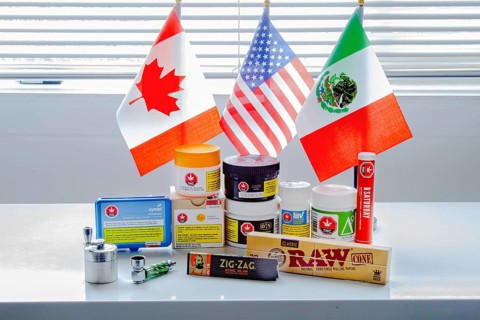 Calgary, Alberta, Canada. Sep 18, 2020. Canadian legal cannabis popular brands of marijuana weed