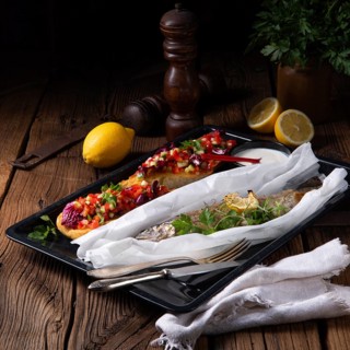The perfect baked trout with lemon and herbs
