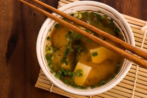 Japanese miso soup