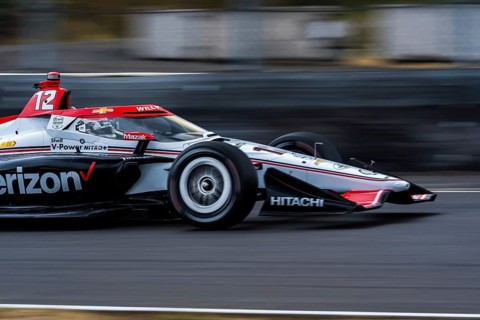 WILL POWER (12) (AUS) of Toowoomba, Australia qualifies for the Bitnile.com Grand Prix of Portland
