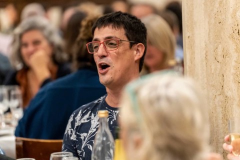 Sopar de cantadors i cantadores, (Dinner of singers), TardOral, Can Tronca, Sant Joan, Mallorca,