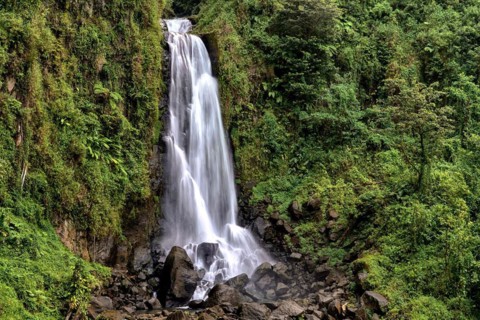 Caribbean, Dominica, waterfall, Victoria Falls, Domenica