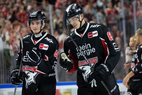 LanxessArena, Cologne, North Rhine-Westphalia, Kevin Niedenz (Cologne Sharks, #46), PENNY DEL,