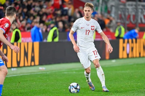 PRAGUE, CZECH REPUBLIC - MARCH 24, 2023: Qualifications for UEFA Euro 2024. Match Czech Republic -