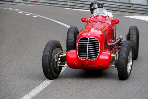 Maserati, parade of vintage pre-war racing cars, 11th Grand Prix Monaco Historique 2018,