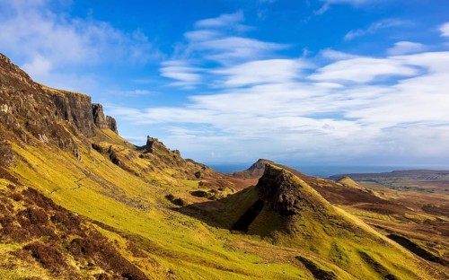Quiraing, Ilse of Skye, Edinburgh, Scotland, United Kingdom