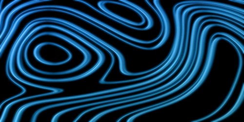 Neon Glow blue lines on a dark background, Glowing background