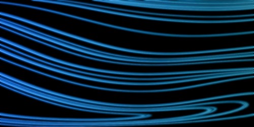 Neon Glow blue lines on a dark background, Glowing background