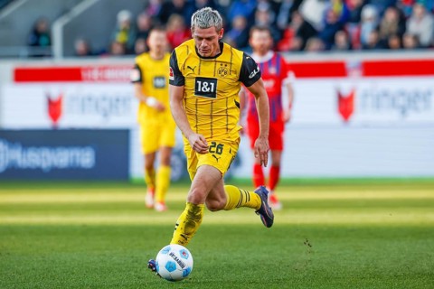 Germany: Soccer 1st Bundesliga, Matchday 20 - 1. FC Heidenheim vs. Borussia Dortmund - Voith-Arena