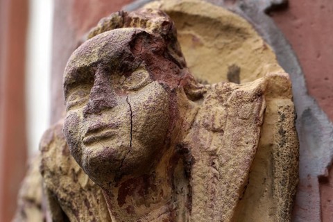 Stone relief