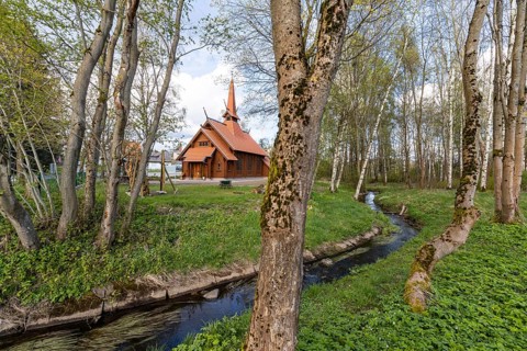 Pictures of the stave church Stiege in the Harz Selketal Selketalstieg