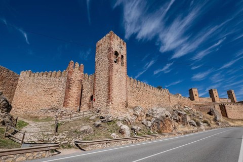 Fortress of Molina de los Caballeros, Molina de Aragón, province of Guadalajara, Spain